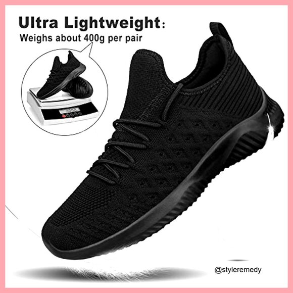 Slip On Walking Shoes Lightweight Breathable Non Slip Running Sneakers main image 7